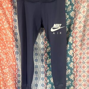 Nike Womens Dark Blue Air Leggings